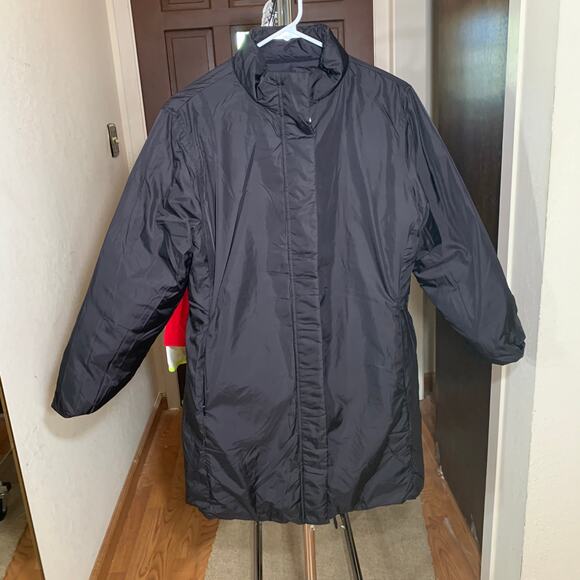 Lands' End Women's Down Puffer Winter Jacket Size L - Picture 3 of 12